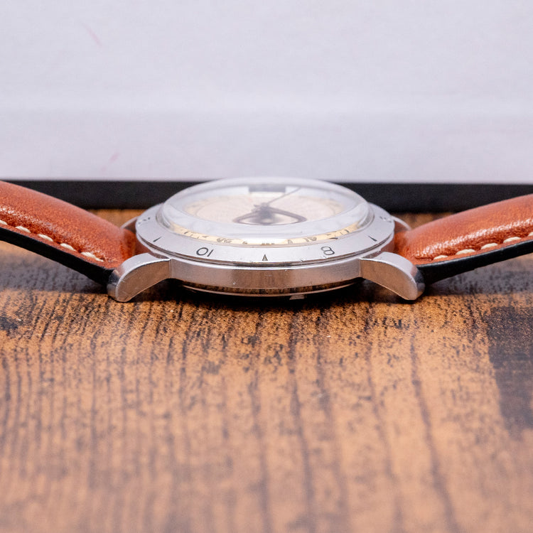 1953 Tissot Navitgator Worldtimer Bumper Automatic 36mm 4002-1