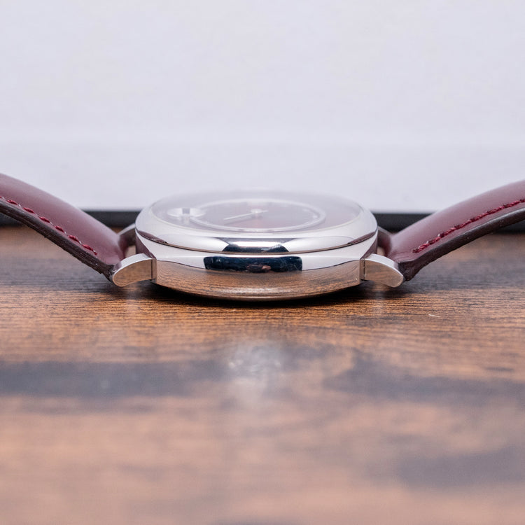 2023 Fears Christopher Ward Alliance 01 Jump Hour Red Dial