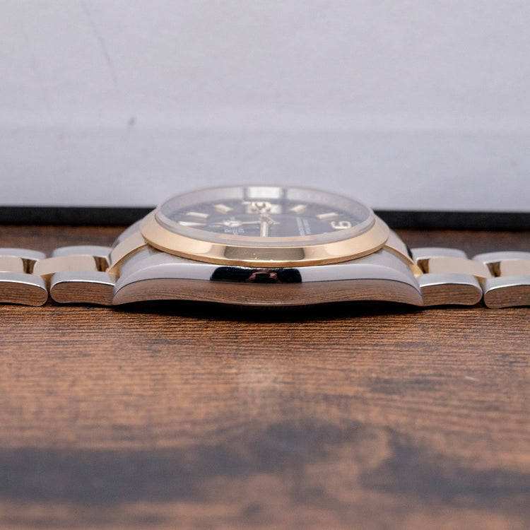 2021 Rolex Explorer I Two-Tone 36mm Steel & Gold 124273