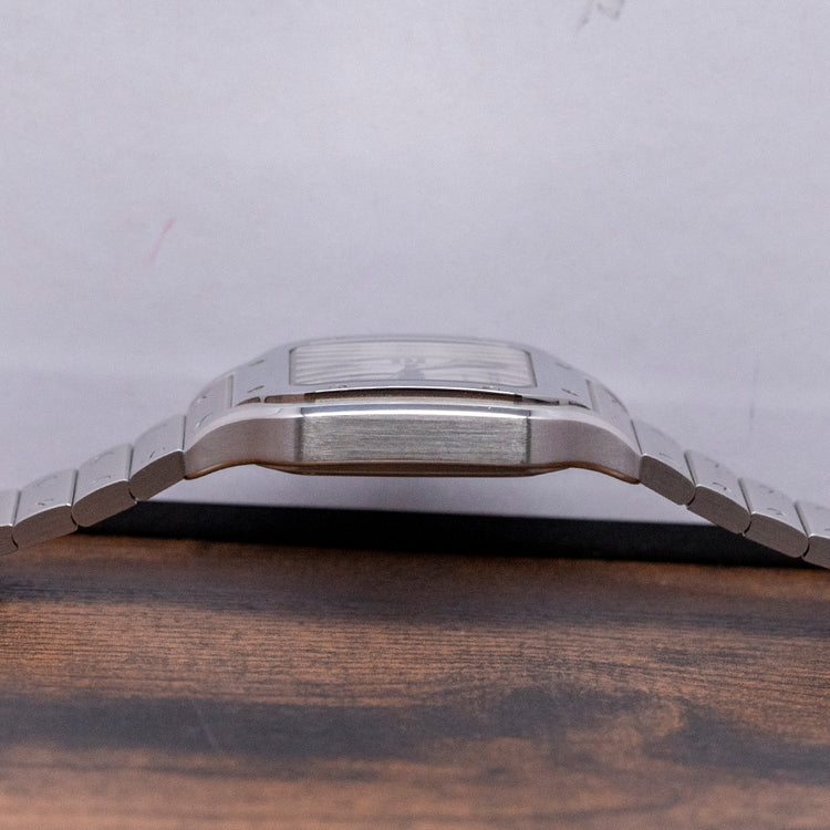 2022 Cartier Santos De Cartier Medium White 35mm WSSA0029