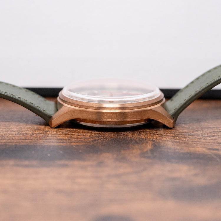 2025 Seagull 1963 Icon II Bronze / Green Dial No. 0002 40mm