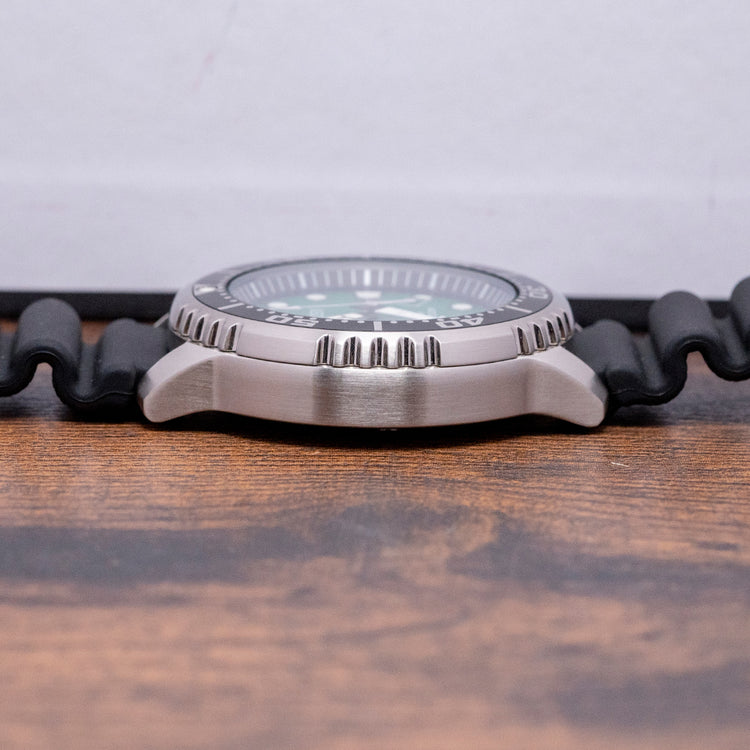 2025 Citizen Eco-Drive Green Dial Black Bezel 44mm BN1054-01X