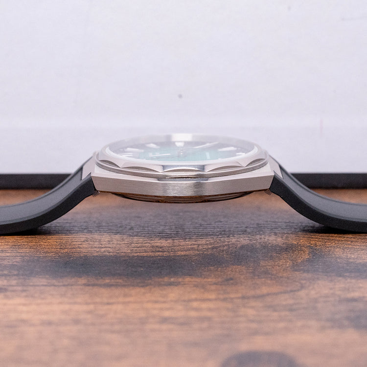 2025 Christopher Ward Twelve Ti Aurora Green 40mm on Rubber