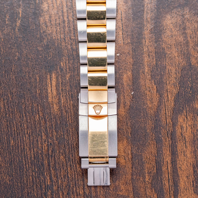 2002 Rolex Daytona Steel & Gold 'Slate' Dial 40mm Unpolished 116523