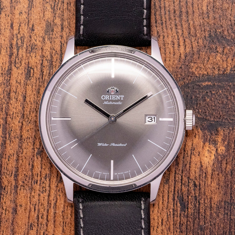 2020s Orient Bambino 2nd Generation Grey Automatic