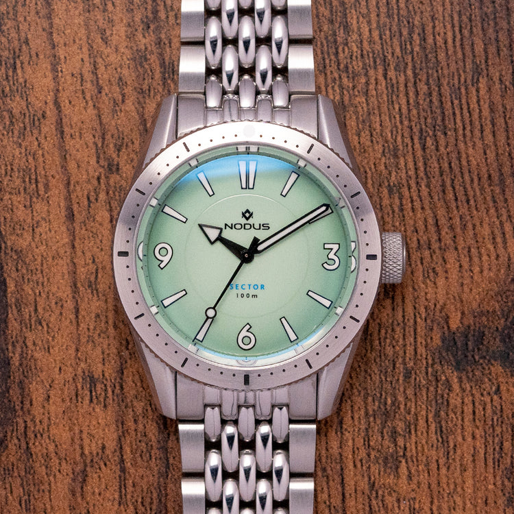 2021 Nodus Sector Dive Seafoam Green Dial Automatic