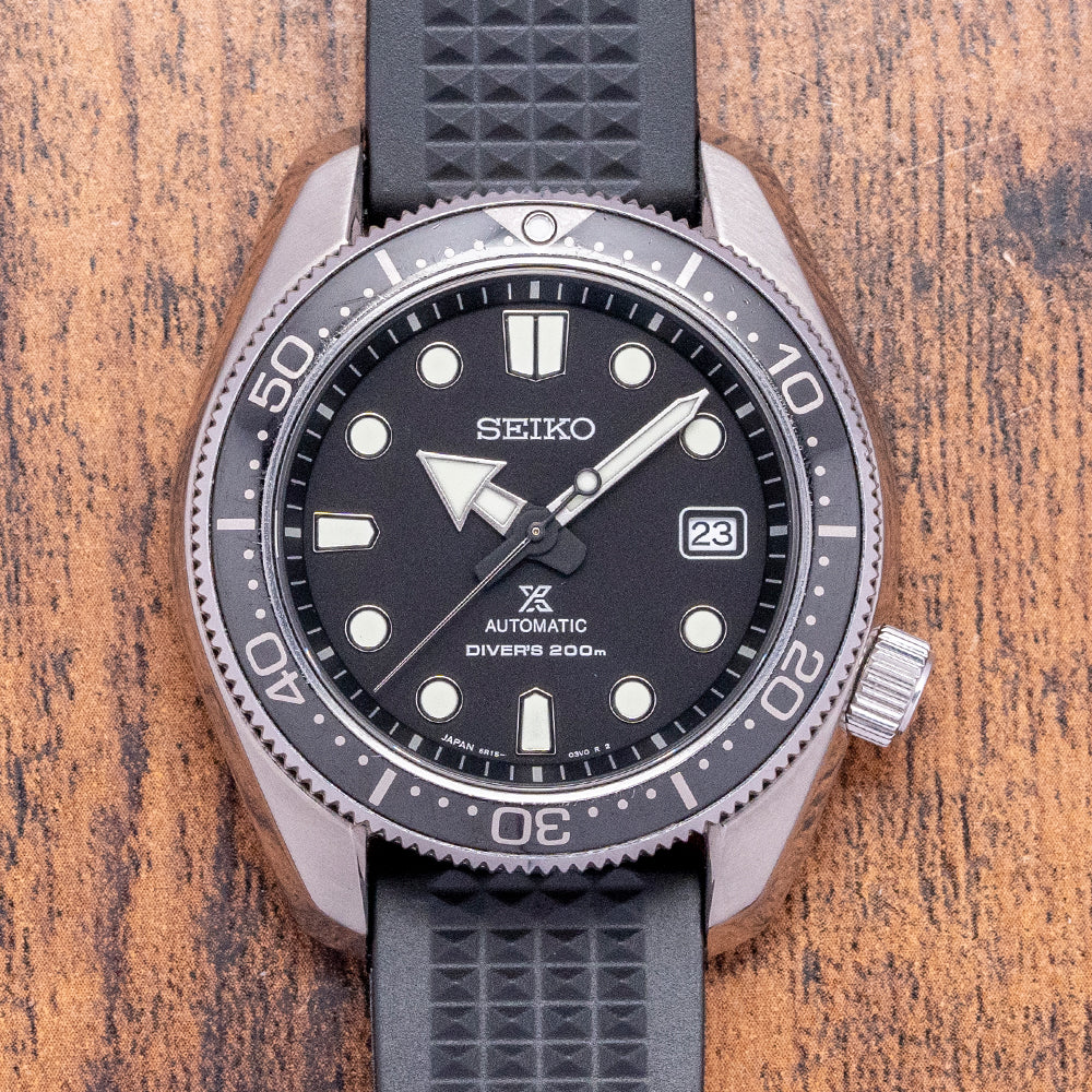 2018 Seiko Prospex Diver Black Automatic 43mm SPB077J1