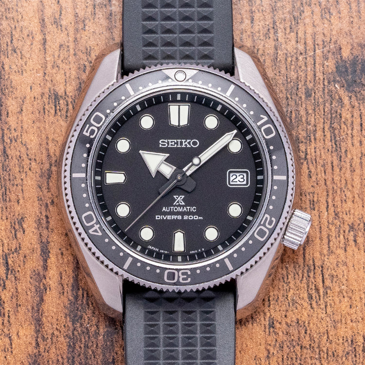 2018 Seiko Prospex Diver Black Automatic 43mm SPB077J1