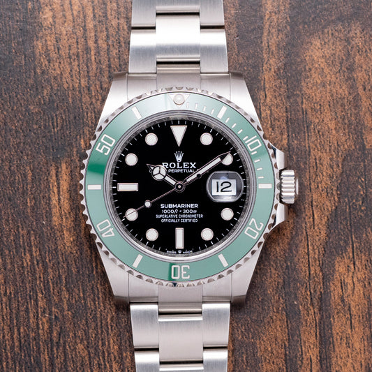 2022 Rolex Submariner Date 41mm 'Starbucks' Green Bezel 126610LV