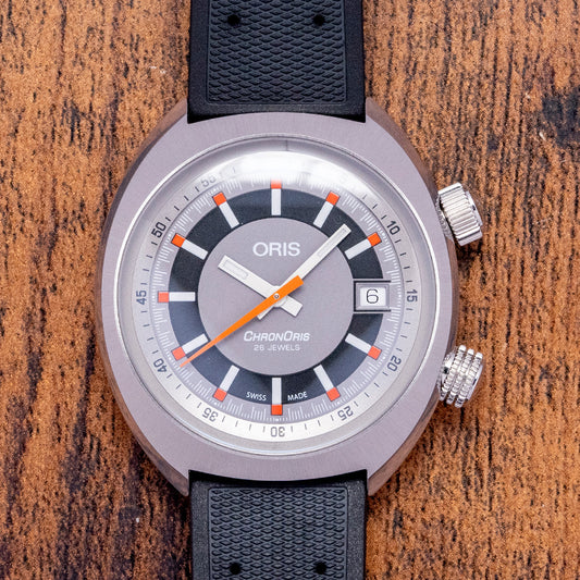 2022 Oris ChronOris Date Automatic 39mm on Rubber