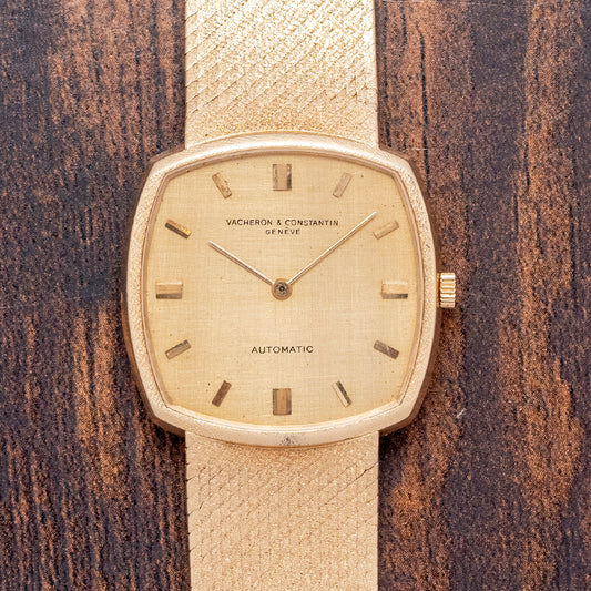 1970 Vacheron Constantin Les Historiques Automatic Yellow Gold Textured 7391
