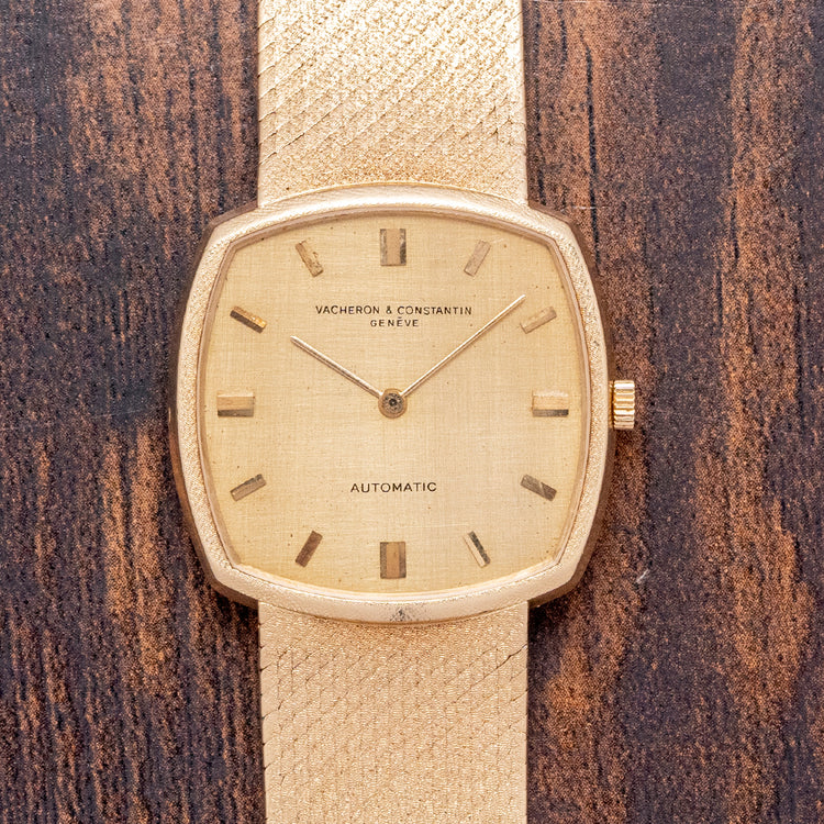 1970 Vacheron Constantin Les Historiques Automatic Yellow Gold Textured 7391