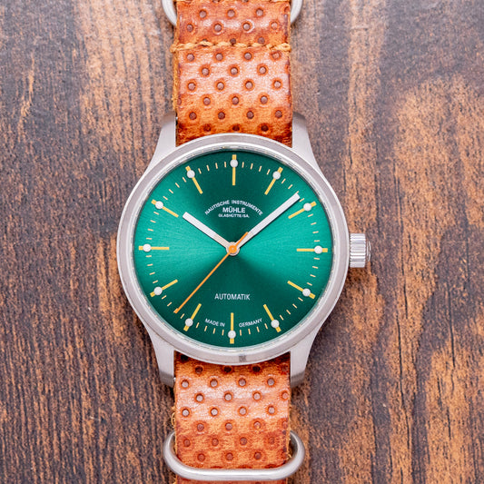 2019 Mühle Glashütte Panova Green Automatic 40mm