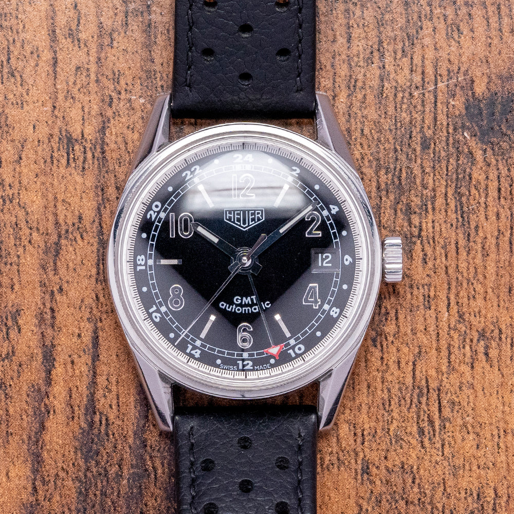 2002 Heuer Carrera GMT 1964 Re-Edition WS2113 Box & Papers