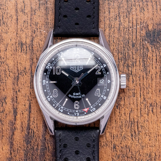 2002 Heuer Carrera GMT 1964 Re-Edition WS2113 Box & Papers