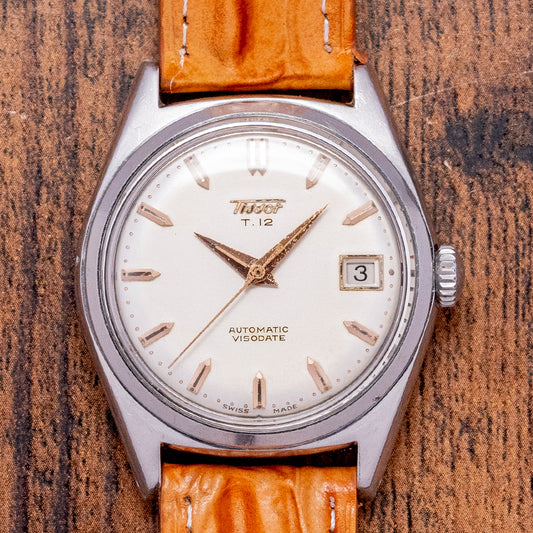 1957 Tissot T-12 Automatic Visodate 35.5mm 67012-1