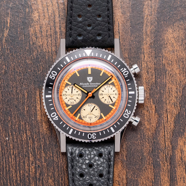 2024 Nivada Chronoking “Paul Newman” Orange 38mm
