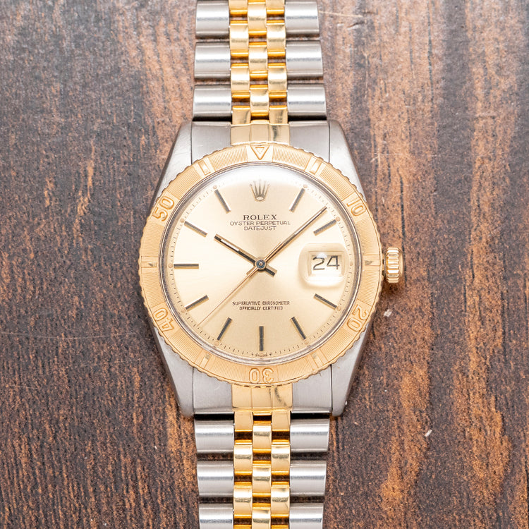 1978 Rolex Datejust Turn-O-Graph Steel & Gold 36mm 1625