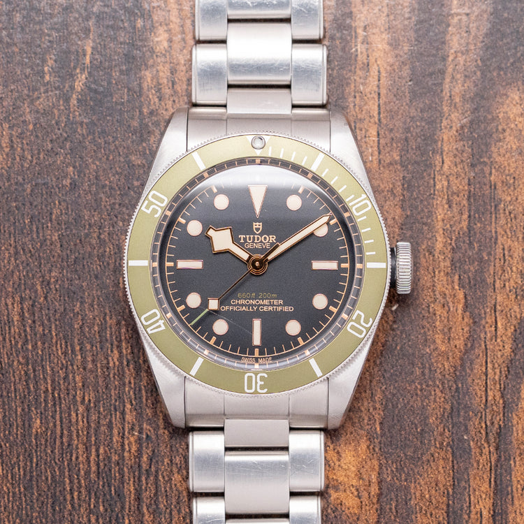 2018 Tudor Black Bay "Harrods" Green Edition 41mm 79230G