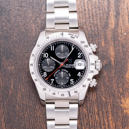 1998 Tudor Prince Date 'Pre-Tiger' 40mm Black Set 79280