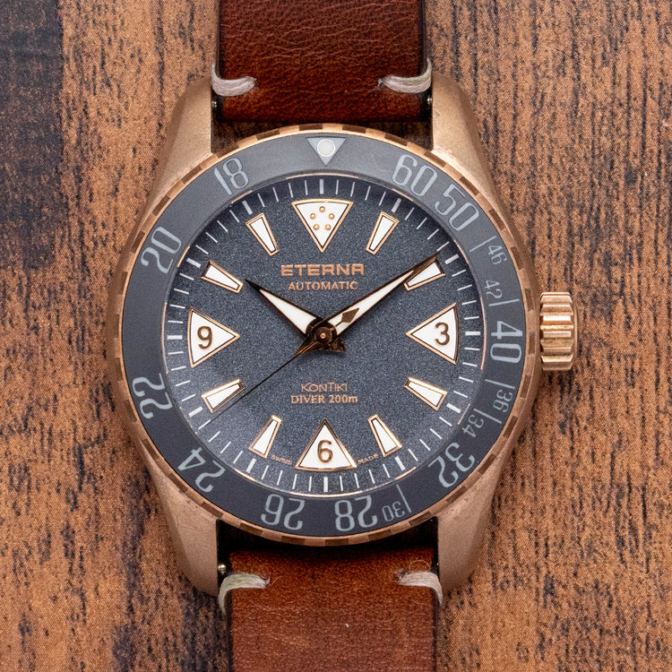2018 Eterna KonTiki Manufacturer Bronze 43.5mm