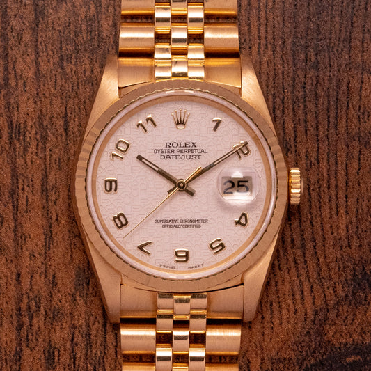 1997 Rolex Datejust 16238 Complete Set "Jubilee Dial"