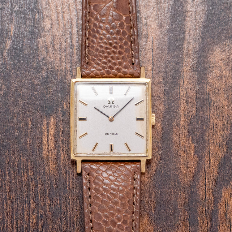 1968 Omega De Ville Square Gold Plated 26mm 111.071
