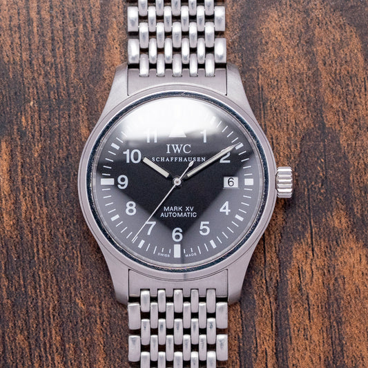 2000s IWC Pilot Mark XV on IWC Bracelet 38mm IW325301