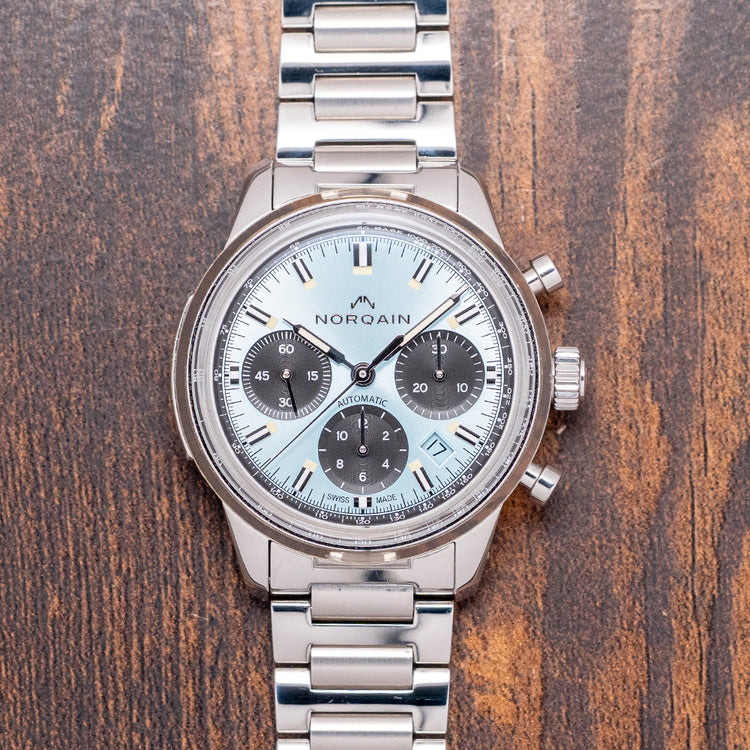 2023 Norqain Freedom 60 Chronograph 40mm Sky Blue