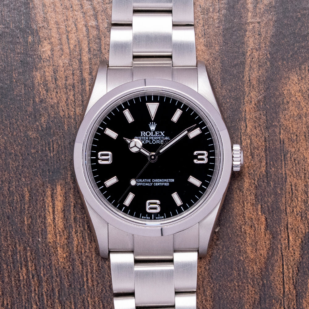 2005 Rolex Explorer I 36mm on SEL Bracelet 114270