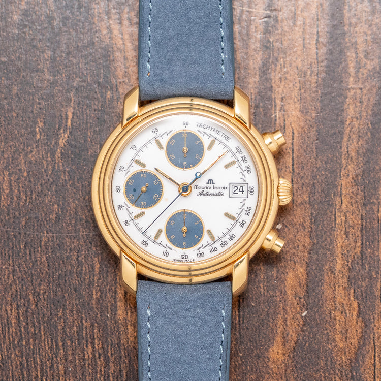 1990s Maurice Lacroix Croneo Automatic ETA 7750 38mm