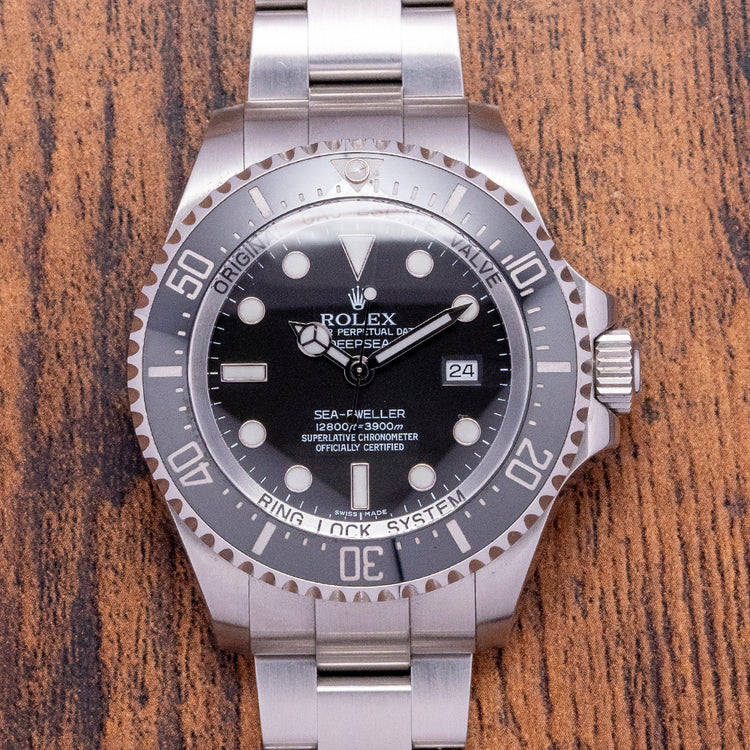 2009 Rolex Deepsea Sea-Dweller 44mm Black Ceramic 116660