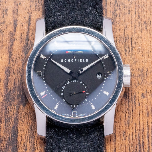 2015 Schofield Signalman GMT Polished Limited Edition