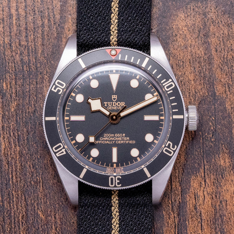 2020 Tudor Black Bay 58 Black on NATO Strap 79030N
