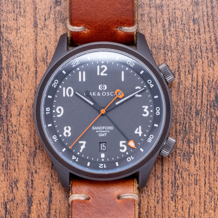 2016 Oak & Oscar Sandford GMT PVD Automatic