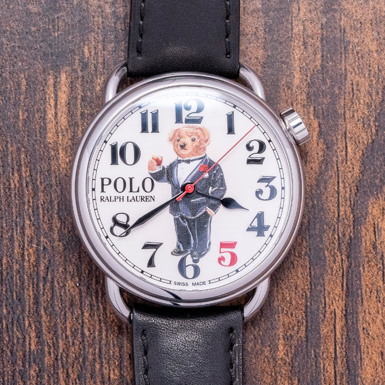 2020s Ralph Lauren x The Rake 'Negroni Bear' Limited to 200 41.5mm