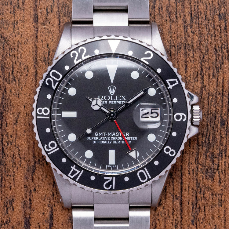 1973 Rolex GMT-Master Black 1675 Owned by Doug Flett