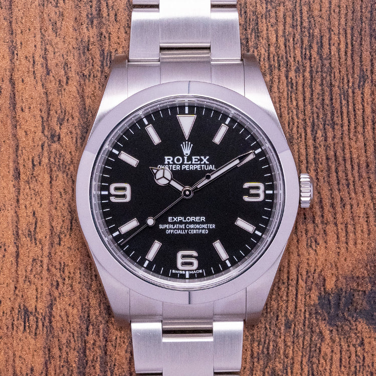 2020 Rolex Explorer 1 39mm "Mark 2" Dial 214270