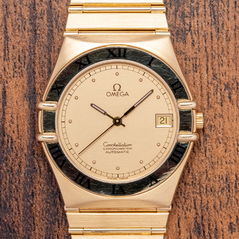 1986 Omega Constellation Automatic 18ct Gold