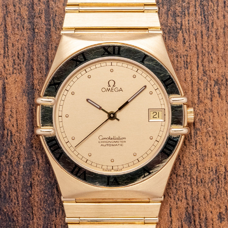 1986 Omega Constellation Automatic 18ct Gold 368.1075