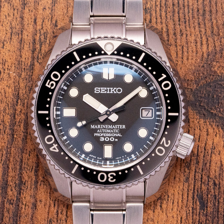2018 Seiko Marinemaster 300 Black Diver Automatic SBDX017