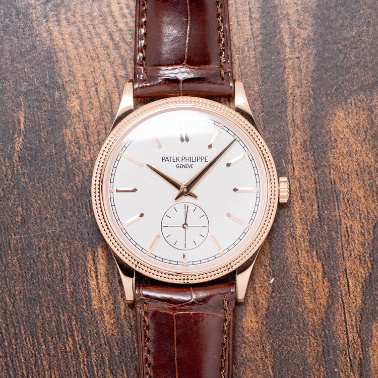 2026 Unworn Patek Philippe Calatrava 18ct Rose Gold 39mm 6119R