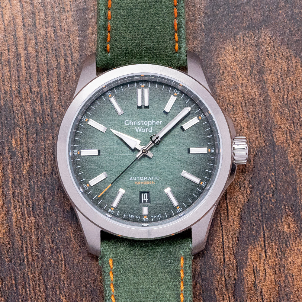 2022 Christopher Ward C63 Sealander 39mm Hunter Green