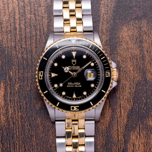 1995 Tudor Prince Oysterdate Mini-Sub Steel & Gold 73091