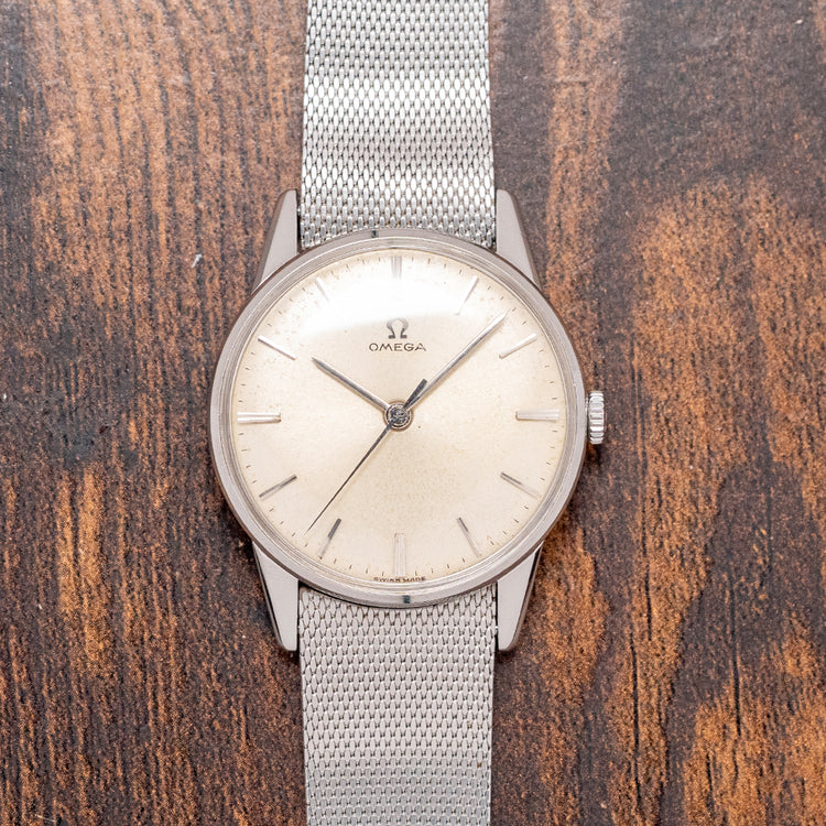 1961 Omega Manual on Rare Omega Bracelet 14772 34mm