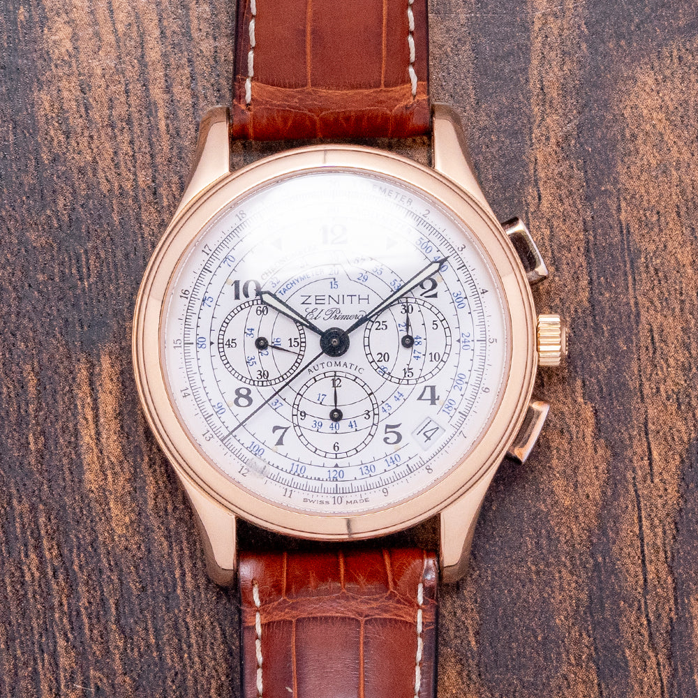 1997 Zenith El Primero Chronomaster Limited Rose Gold