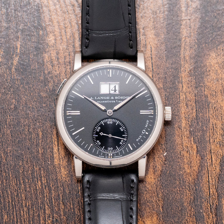 1999 A. Lange & Söhne Langematik 37mm White Gold 308.027