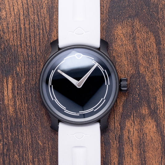 2025 MING 37.02 Monolith Black DLC 38mm Automatic