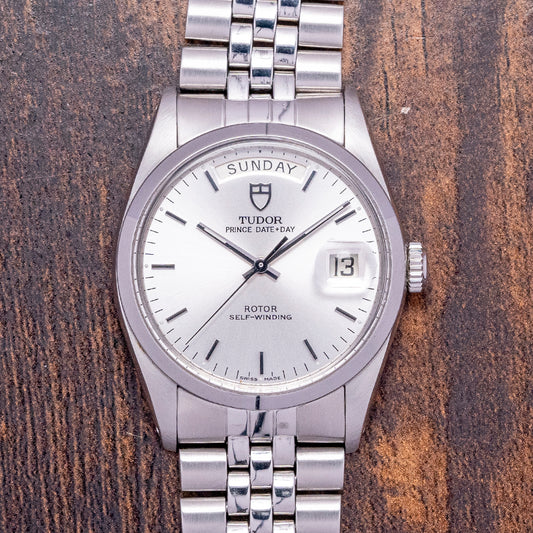 1981 Tudor Prince Date + Day Automatic 35mm on Bracelet 94500