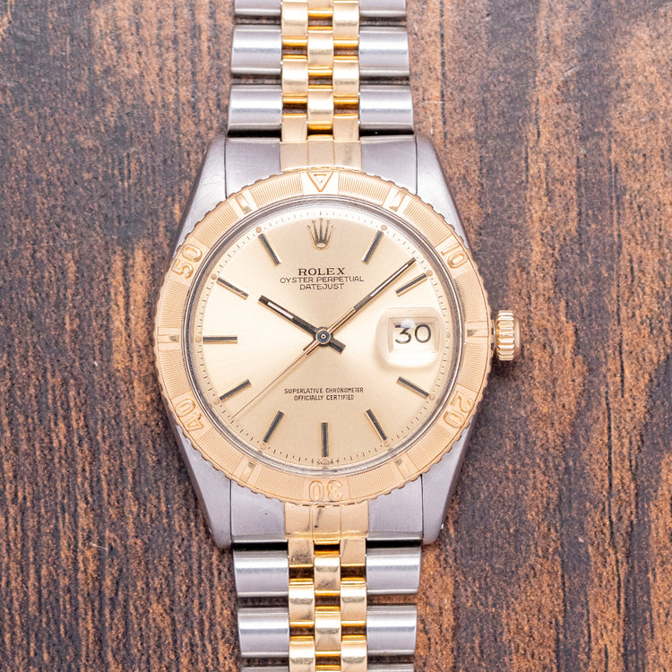 1978 Rolex Datejust Turn-O-Graph Steel & Gold 36mm 1625